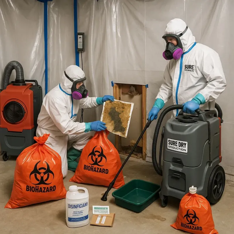 Contaminated Water Handling Protocols process in Brookdale, SC