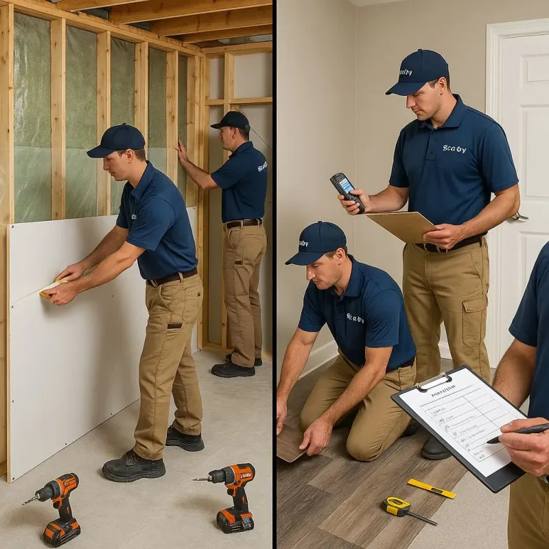 Repairs and Reconstruction process in Brookdale, SC